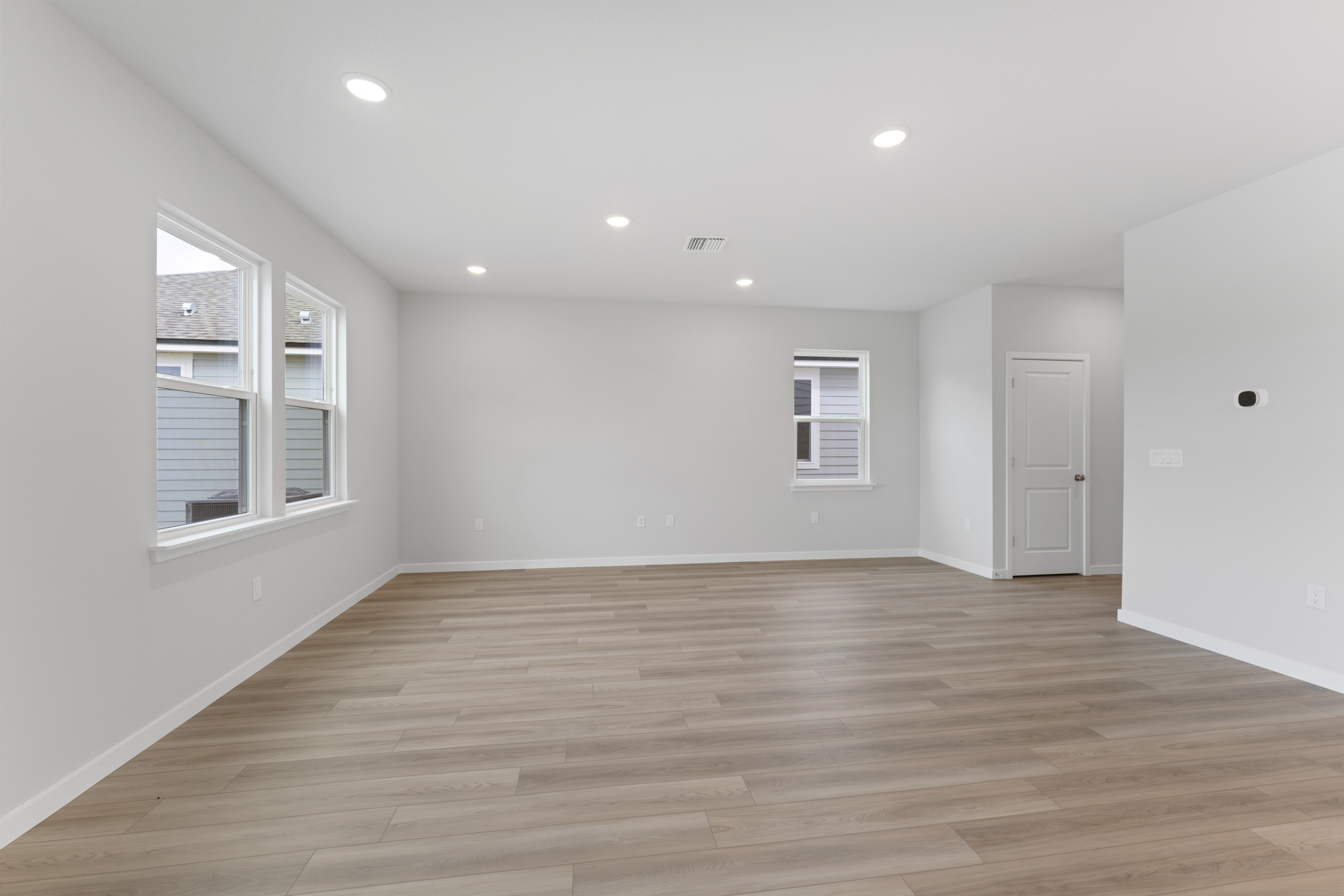 Lot 141 Opening Living and Dining Area at The Preserve at Camden Woods