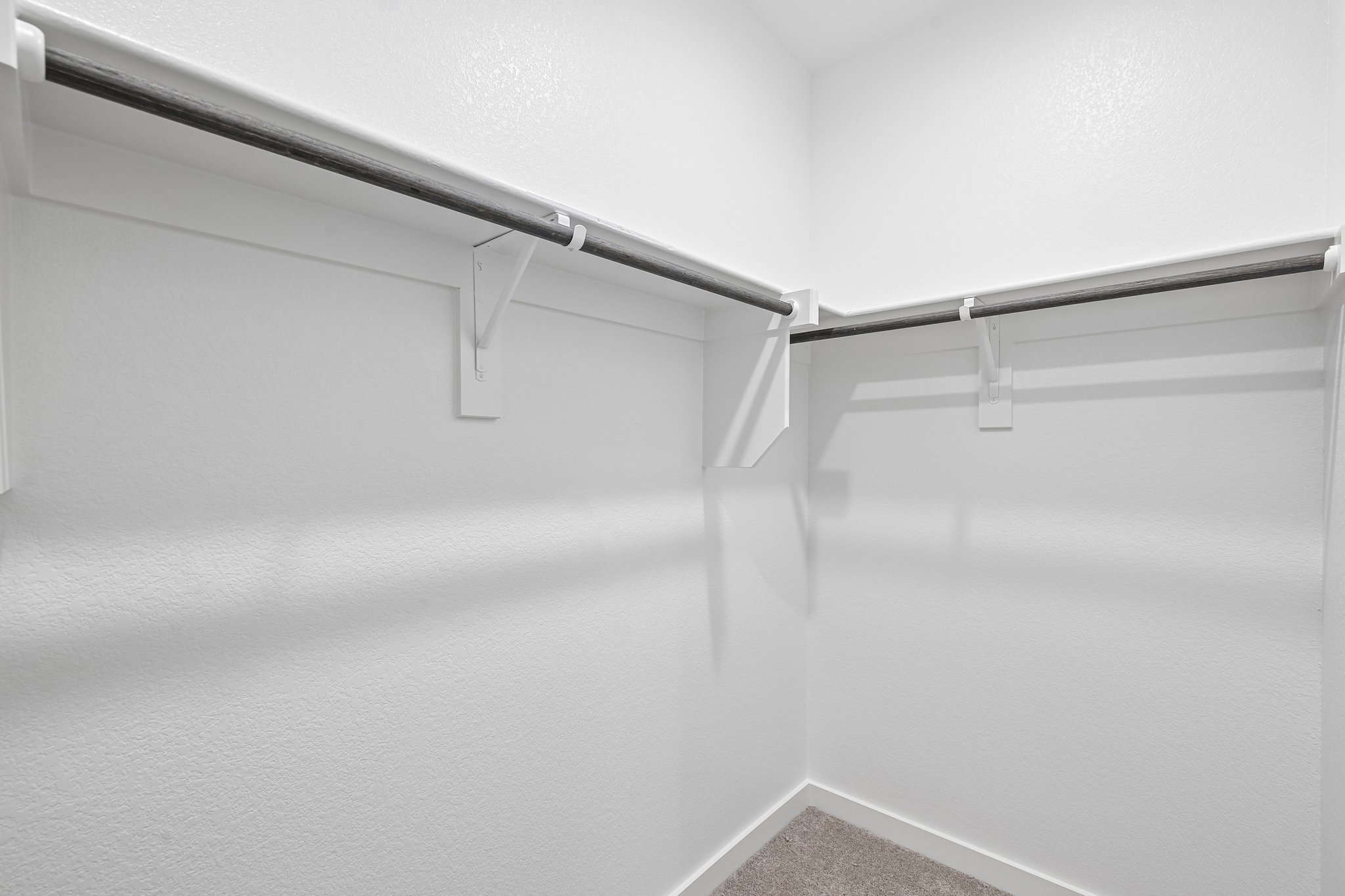 A staircase in a room.